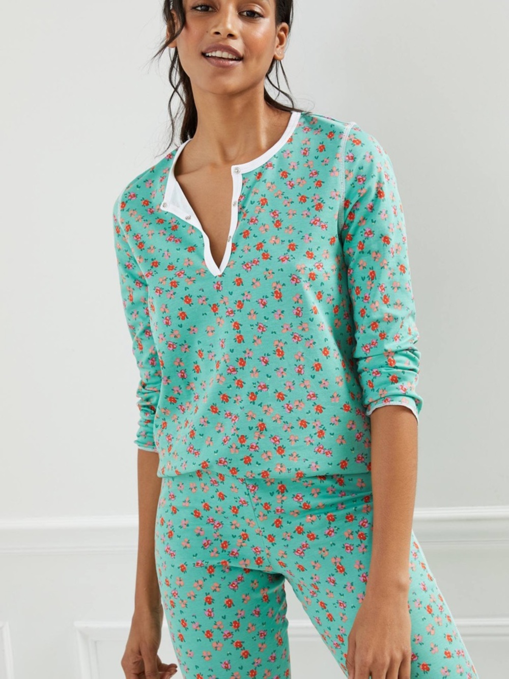 Roller Rabbit Blooms Pajama Set - Picture 3 of 6